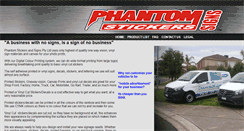 Desktop Screenshot of phantomstickers.com.au
